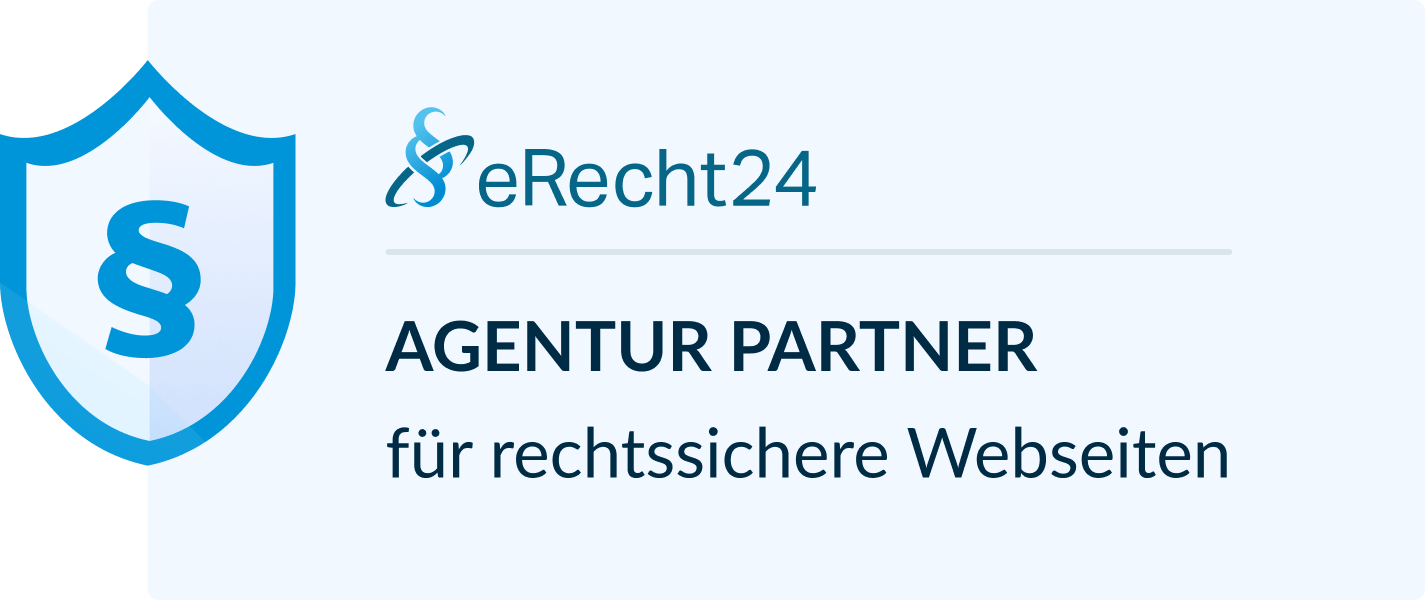 Siegel eRecht24 Agenturpartner