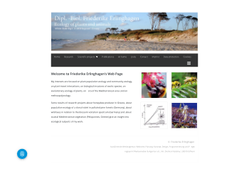 Webseite Dipl.-Biologin Frederike Erlinghagen