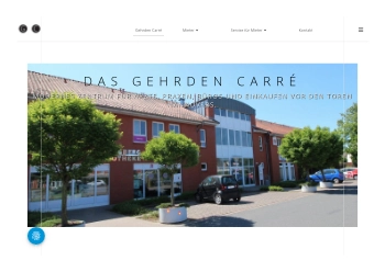 Webseite Gehrden Carree Einkaufscenter