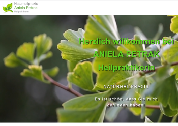 Webseite Aniela Petrak Heilpraktikerin