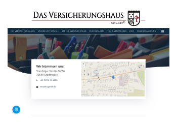 Webseite Das Versicherungshaus Stadthagen
