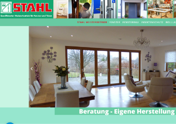 Webseite Stahl Fensterbau
